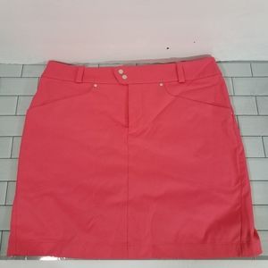 RLX Ralph Lauren Golf Sport Skirt 6 New with defects